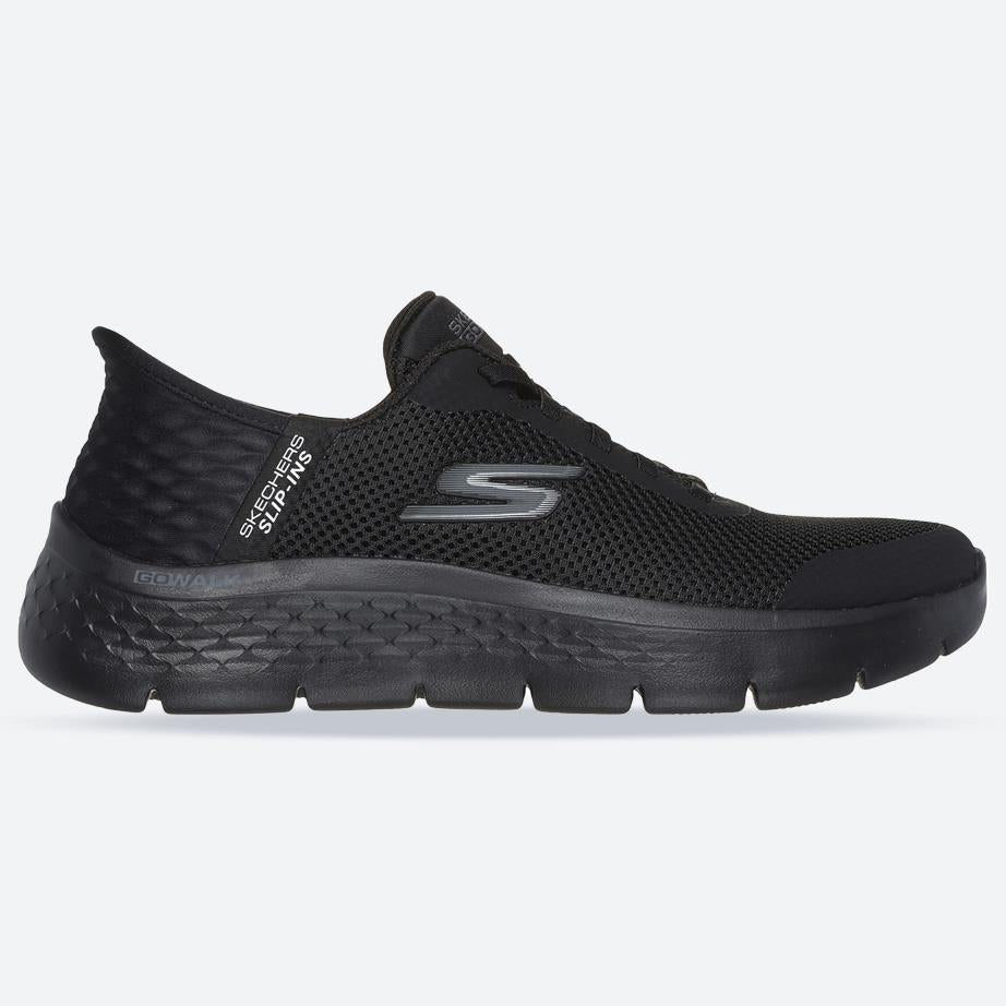 Women's Wide Fit Skechers 124836 Go Walk Flex Grand Entry Sneakers