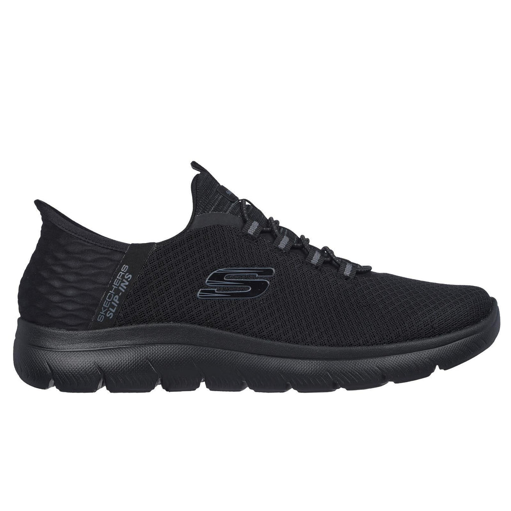 Men's Wide Fit Skechers Slip-ins 232457 High Range Summits Sneakers -  Black