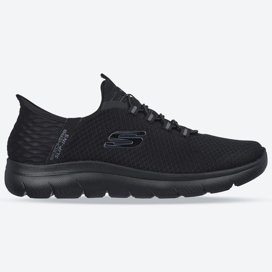 Men's Wide Fit Skechers Slip-ins 232457 High Range Summits Sneakers -  Black