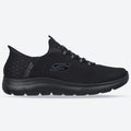 Men's Wide Fit Skechers Slip-ins 232457 High Range Summits Sneakers -  Black