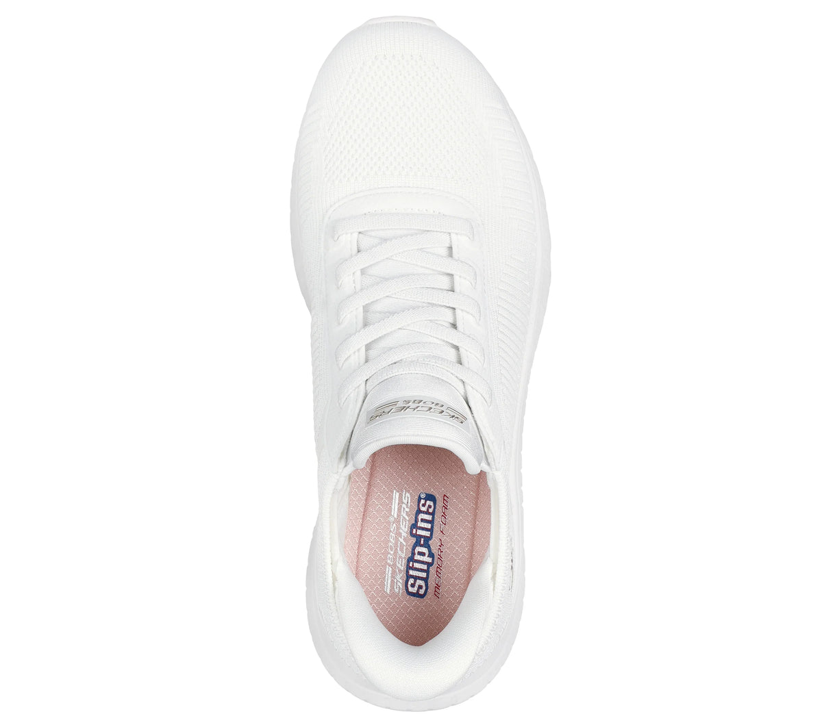Women's Wide Fit Skechers 117497W Slip-ins Sport Squad Chaos Sneakers