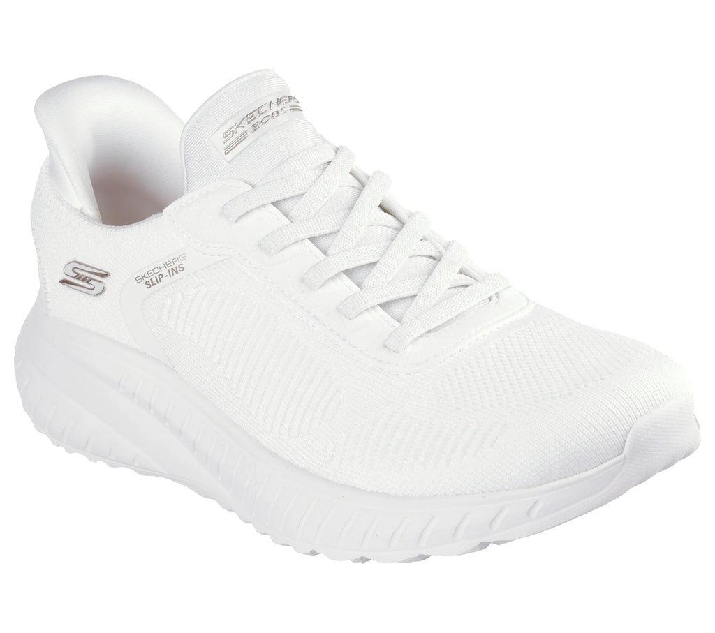 Women's Wide Fit Skechers 117497W Slip-ins Sport Squad Chaos Sneakers