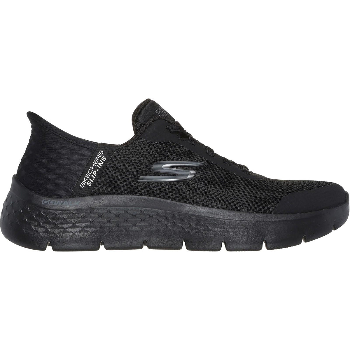 Women's Wide Fit Skechers 124836 Go Walk Flex Grand Entry Sneakers
