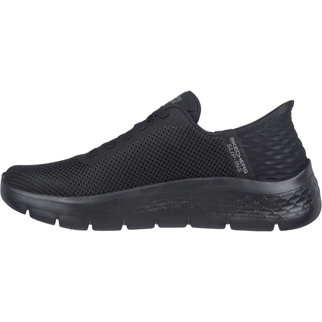 Women's Wide Fit Skechers 124836 Go Walk Flex Grand Entry Sneakers