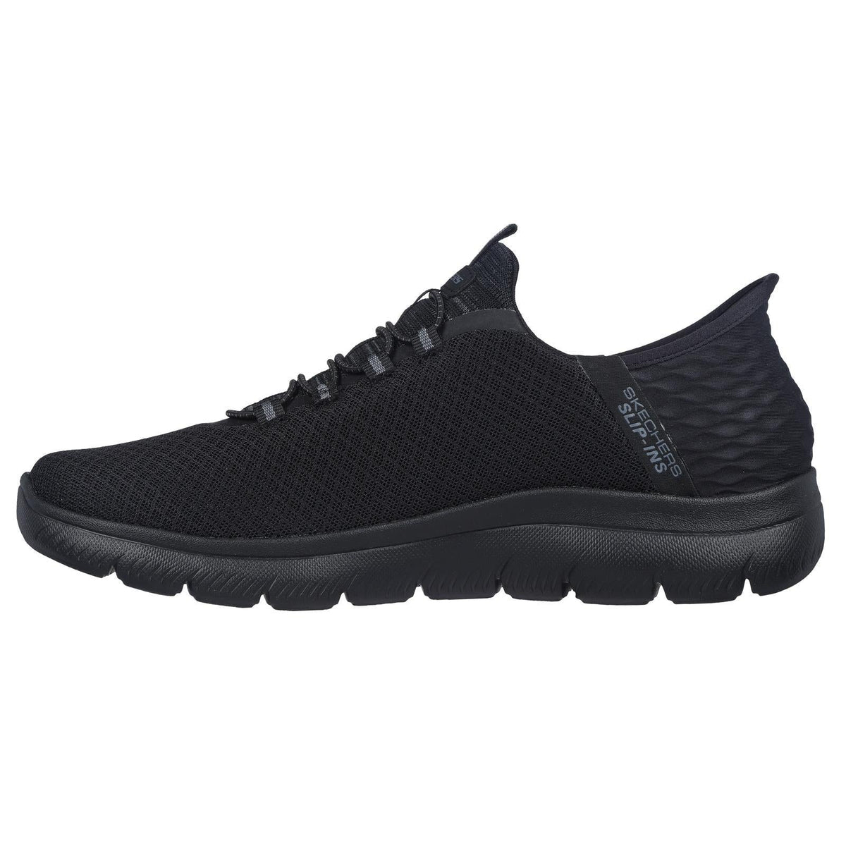 Men's Wide Fit Skechers Slip-ins 232457 High Range Summits Sneakers -  Black