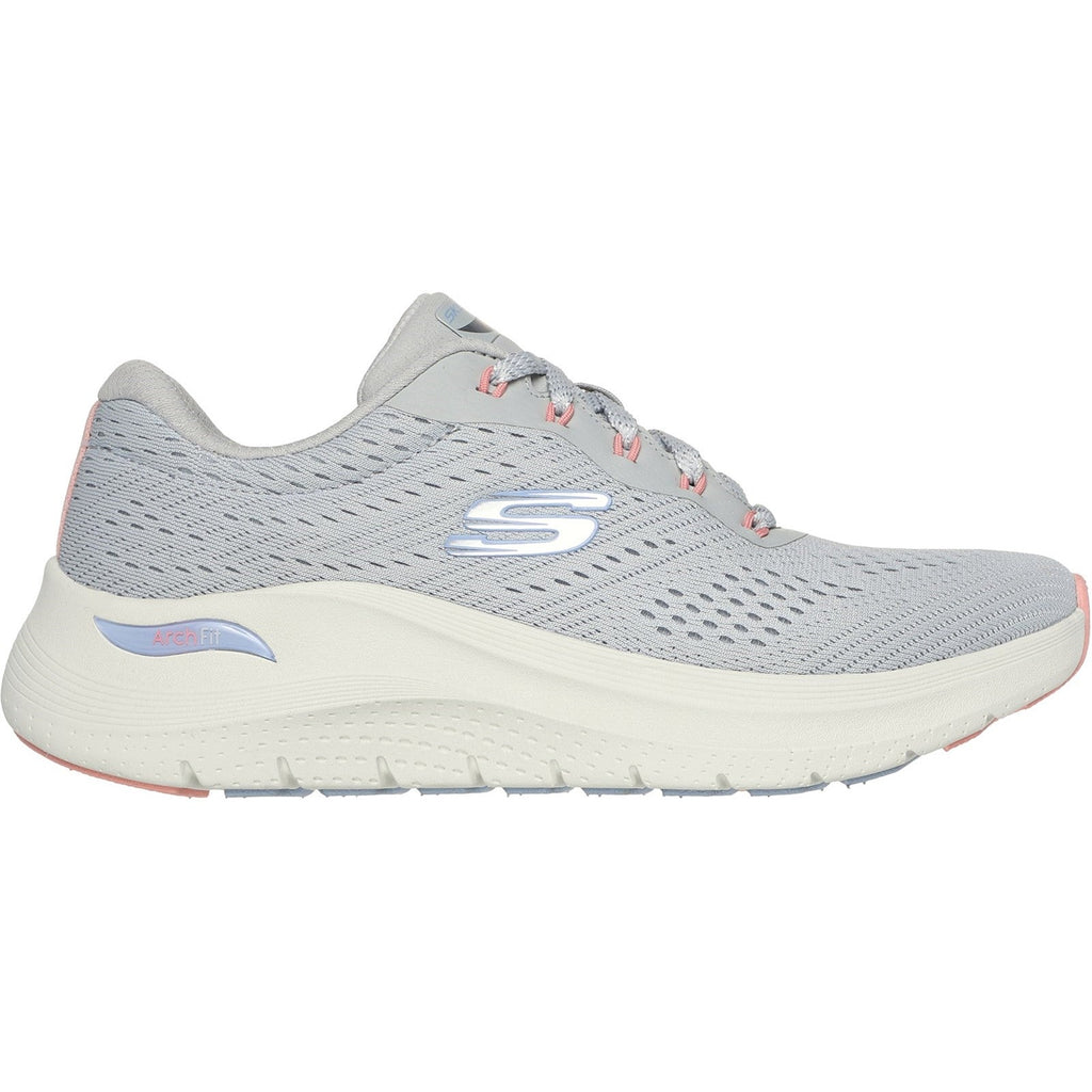 Womens Wide Fit Skechers 150051 2.0 Arch Fit Big League Sneakers